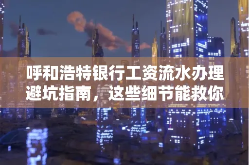 呼和浩特银行工资流水办理避坑指南,这些细节能救你钱包!