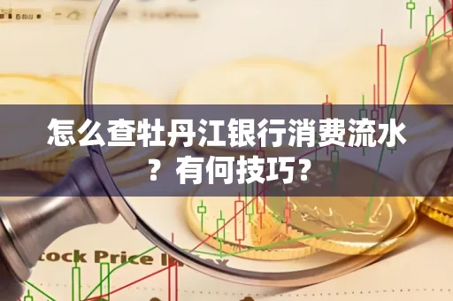 怎么查牡丹江银行消费流水?有何技巧?
