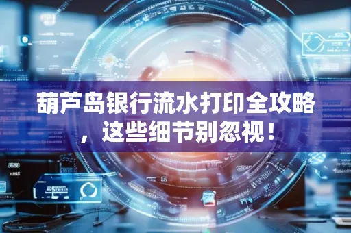 葫芦岛银行流水打印全攻略,这些细节别忽视!