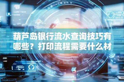 葫芦岛银行流水查询技巧有哪些?打印流程需要什么材料避免贷款风险