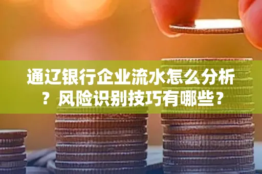 通辽银行企业流水怎么分析?风险识别技巧有哪些?
