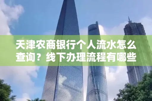 天津农商银行个人流水怎么查询？线下办理流程有哪些？高效省时技巧
