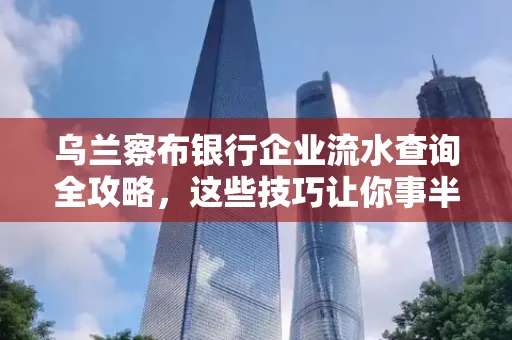 乌兰察布银行企业流水查询全攻略，这些技巧让你事半功倍