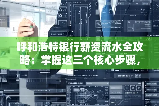 呼和浩特银行薪资流水全攻略：掌握这三个核心步骤，贷款效率提升200%
