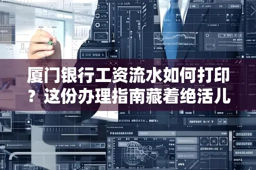 厦门银行工资流水如何打印?这份办理指南藏着绝活儿!
