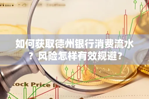 如何获取德州银行消费流水?风险怎样有效规避?