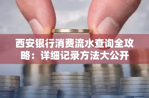 西安银行消费流水查询全攻略:详细记录方法大公开