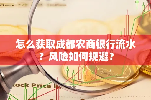 怎么获取成都农商银行流水?风险如何规避?